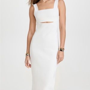Veronica Beckham White Bodycon Dress